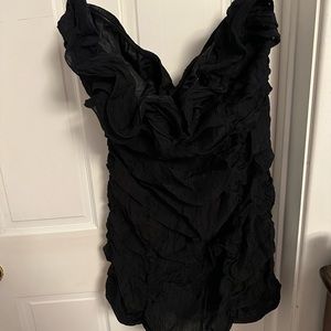 NWOT Ruffle Bodycon mini dress size 1X